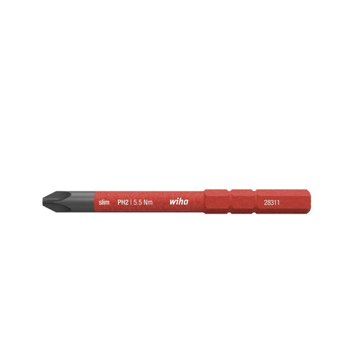 Wiha - Bit Phillips Schraubendreher 2831-11 PH 2x75 SoftFinish electric