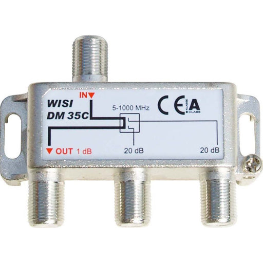 Wisi - Abzweiger und Verteiler Abzweiger 2f. DM35C 5-1000MHz 20dB