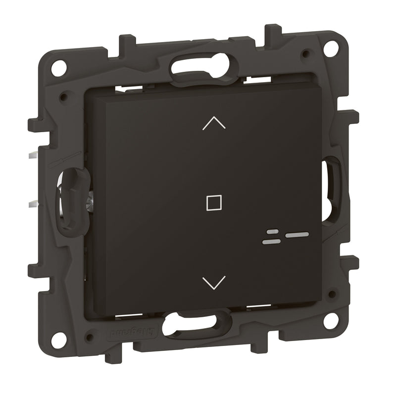 Legrand - Bussystem-Jalousieaktor Rollladenschalter Legrand 863844 Schwarz