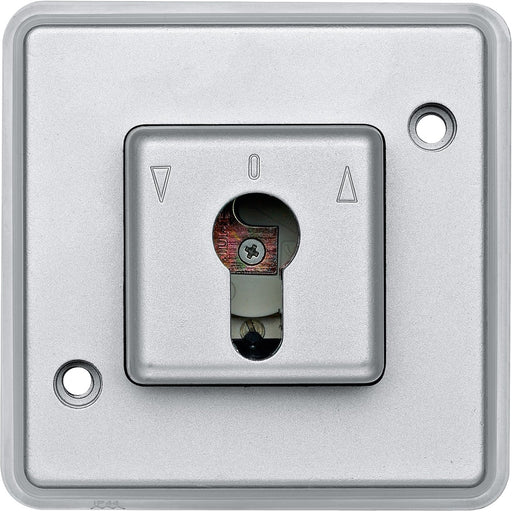 Merten - Jalousieschalter/-taster Rastschalter-Einsatz si 318260 für Schließzylinder
