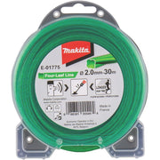 Makita - Zubehör/Ersatzteile für Rasentrimmer Mähfaden Four Leaf E-01775 2,0mm, 30 m