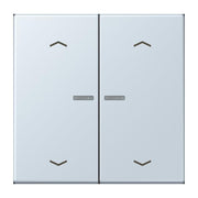 Jung - Abdeckung/Bedienelement für Installationsschalterprogramme Wippe mit Lichtleiter LC 102 KO5P 209 outremer pale