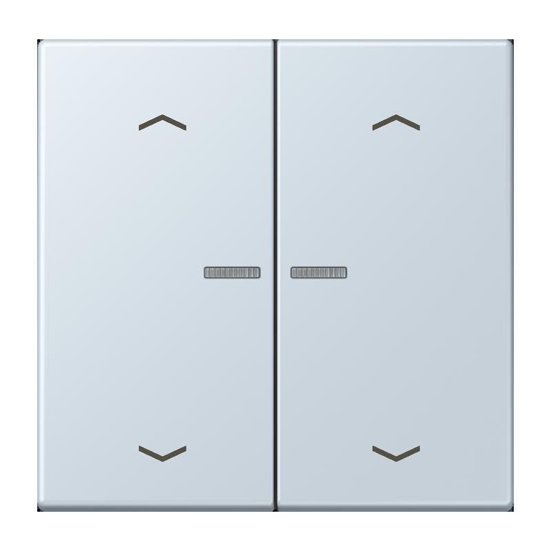 Jung - Abdeckung/Bedienelement für Installationsschalterprogramme Wippe mit Lichtleiter LC 102 KO5P 209 outremer pale