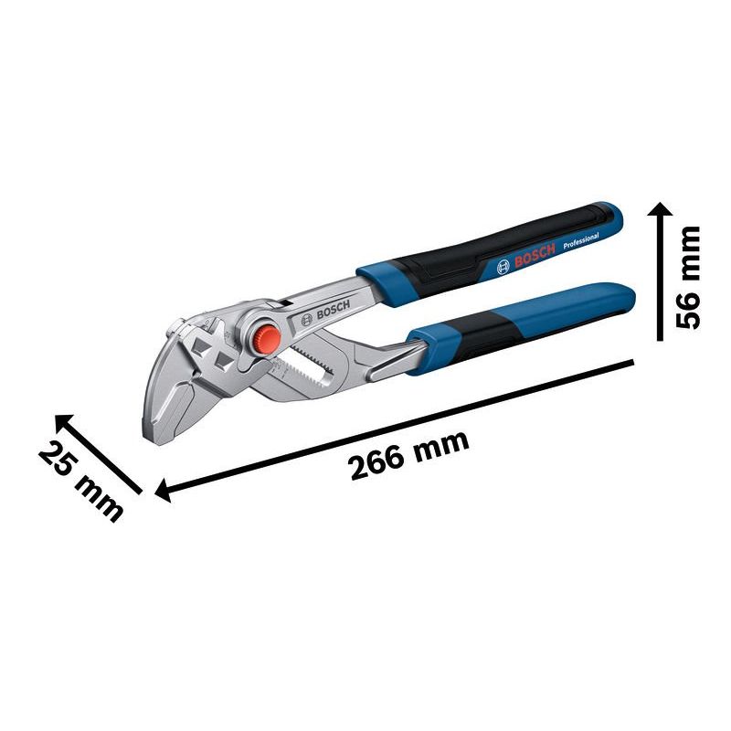 Bosch - Zangenschlüssel 250 mm 1600A02W3R