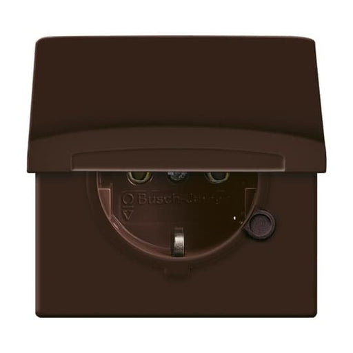 Busch-Jaeger - Steckdose Schuko-Steckdoseneinsatz 20 EUGK-31-101 IP44 braun