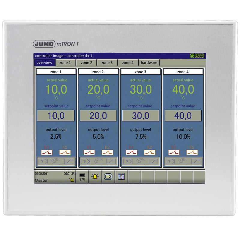 Jumo - Temperaturüberwachungsgerät Multifunktionpanel 705060/8-00-0036/000