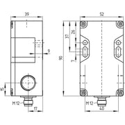 Schmersal - Magnetischer Näherungsschalter AS-I Sicherheits-Sensor BNS 16 ST3-AS V