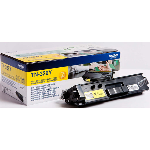 Brother - Verbrauchsmaterial für Telefax/Drucker/MFC Toner TN-329Y gelb − 4 Stück