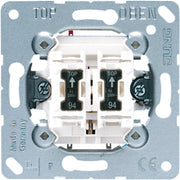 Jung - Taster Doppel-Taster 10AX 250V 535 U 5 2 Schließer/Glimmlp