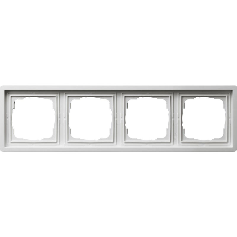 Gira - Abdeckrahmen Rahmen 4f.rws-gl 0214112