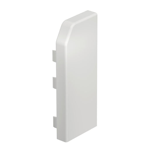 Rehau - Endstück für Sockelleistenkanal RAUDUO Endstück rechts RD ESR40105 rws 40/105 RAL9010 − 10 Stück
