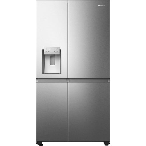 Hisense - Kühl-/Gefrierkombination Kühl/Gefrierkombi SbS RS818N4TIC steel look