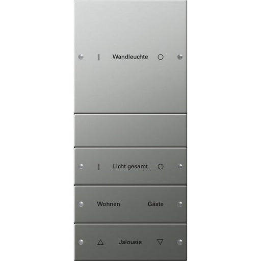 Gira - Bussystem-Tastwippe Wippenset 4-fach 2134602 beschr. Sys 55 eds