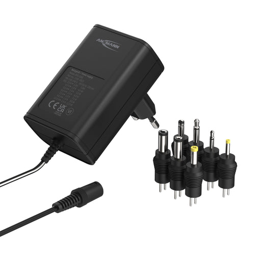 Ansmann - Netzgerät für Unterhaltungselektronik universal-Netzteil APS 1000 3-12VDC,max.1000mA