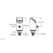 Turck - Druckschalter Drucksensor PS310-1-0 #100001508 Druck: 0 ... 1 bar