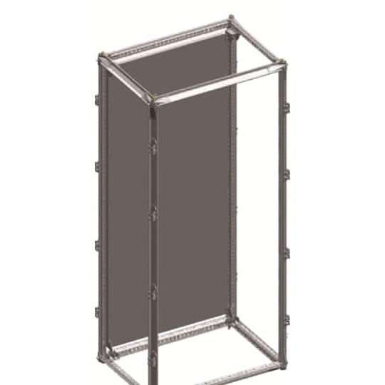 Striebel&John - Leergehäuse Gerüst 1/10RG6 mit Rückw. B1/H10/T6