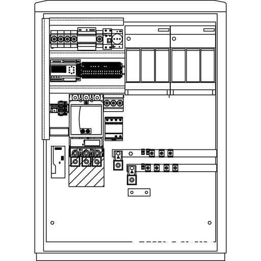 Elsta Mosdorfer - Installationskleinverteiler AC-Sammlerschrank ACFX53.10.14.0.20.G ACS FX5 1080/320