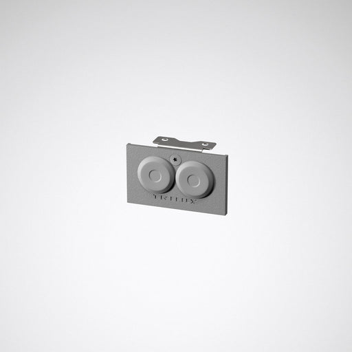 Trilux - Mechanisches Zubehör/Ersatzteile für Leuchten Endkappe YNSDHZKS7x4St-Esp03 silber