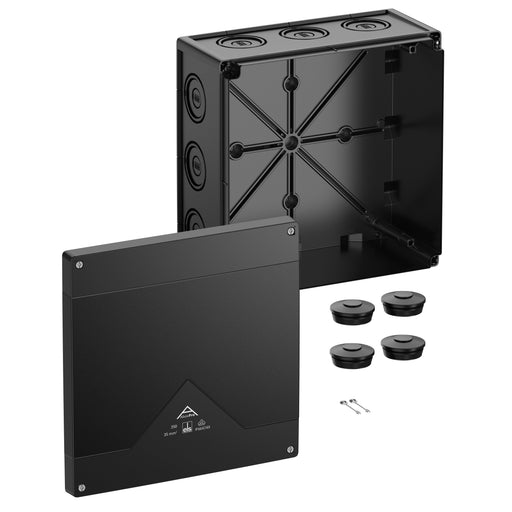 Spelsberg - Dose, Gehäuse für Montage auf der Wand/Decke Abzweigkasten Abox Pro 350-L/sw
