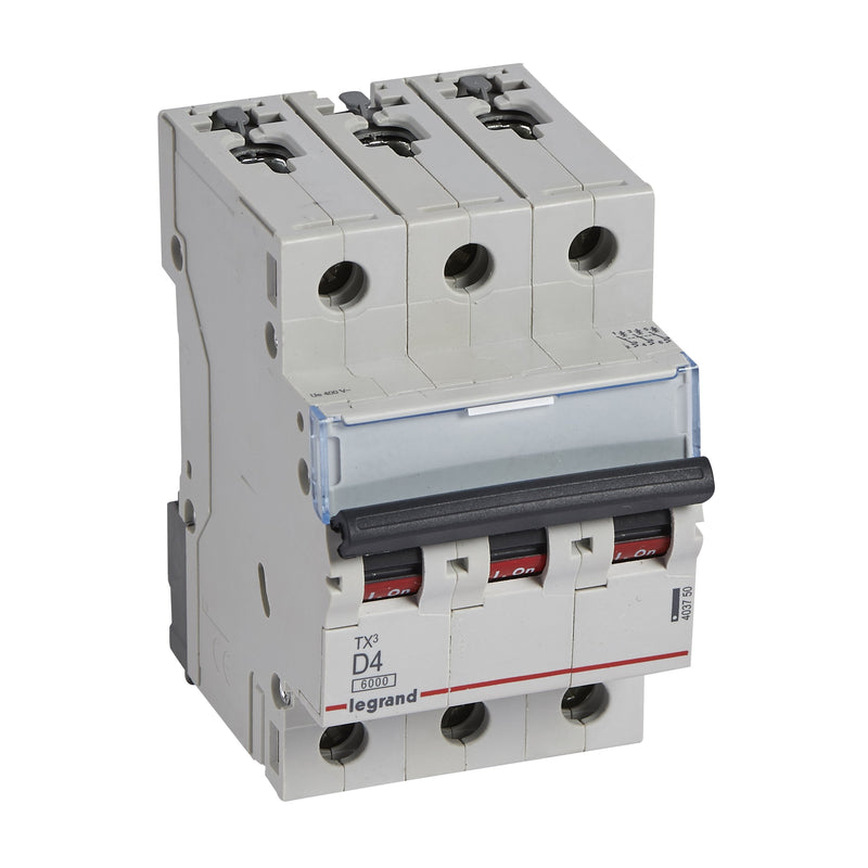 Legrand - Leitungsschutzschalter Legrand 403750 D4A 3-polig 6kA