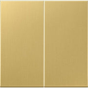 Jung - Bedienelement intelligent Steuertaste 2-fach ME 1702 C Messing classic