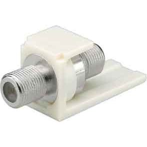Panduit - Koax-Kupplung MINI-COM F-Kupplung CMFSRBLY selbsttermin.,sw