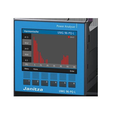 Janitza Electronic - Kombimessgerät Spannungsanalysator UMG96PQL IT, 90-277V Modular erweiterbar