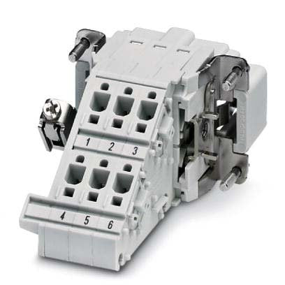 Phoenix Contact - Kontakteinsatz für Rechtecksteckverbinder Klemmenadapter HC-B 6-A-DT-PER-M