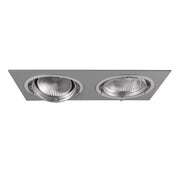 LTS Licht&Leuchten - Downlight/Strahler/Flutlicht LED-Strahlereinsatz SCEKLP 6.3030.45D si silber 3000K 45Gr
