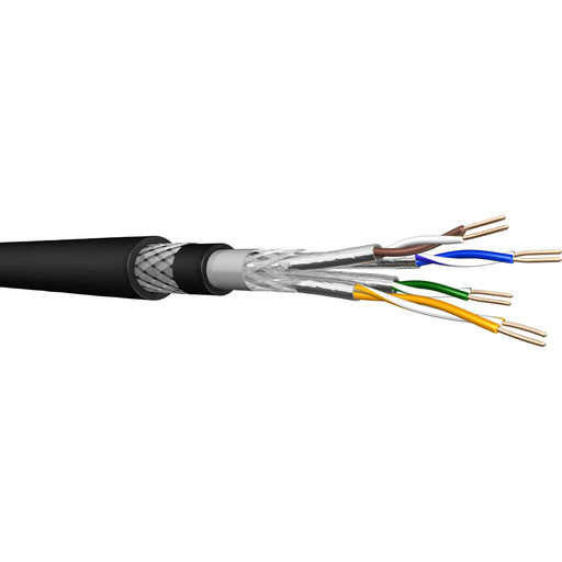 Draka Comteq (DNT) - Daten- und Kommunikationskabel UC900 SS23 C7 (L)HQ2Y BK 60062472-T1000 4P S/FTP AWG23 SWB
