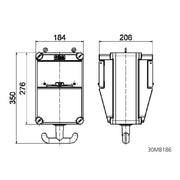 Bals Elektrotech - CEE-Steckdosen-Kombination (IEC 60309) CEE-Steckdosen-Kombination 574420