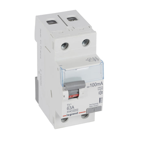 Legrand - Fehlerstrom-Schutzschalter Fehlerstromschutzschalter Legrand 411566 63A,2pol100mA,230VAC
