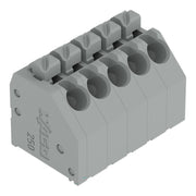 WAGO - Leiterplattenklemme 250-206 Drücker,1,5mm²,grau − 50 Stück