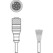 Leuze - Konfektioniertes Sensor-Aktor-Kabel Anschlussleitung KD S-M12-8A-P1-020