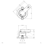 EVN Lichttechnik - Downlight/Strahler/Flutlicht EB-Leuchte 525 013 chr-sat 50W 230V IP20