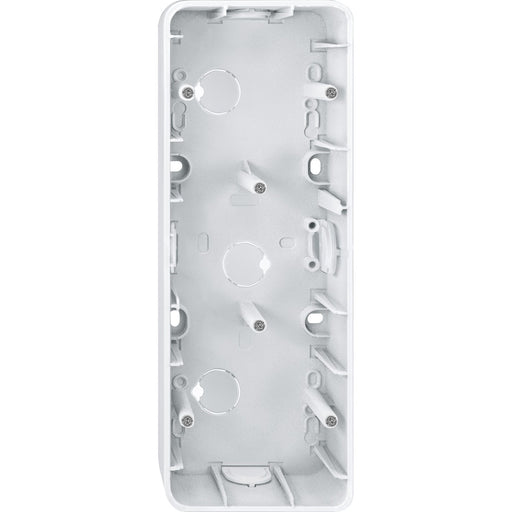 Merten - Aufputzgehäuse für Unterputzgerät AP-Gehäuse 3f.pws/gl 519319