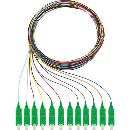 Rutenbeck - LWL-Pigtail Pigtails 12xSC OS2 APC 2m OS2, APC 2m