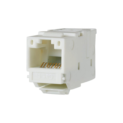 Metz Connect - Modularer Steckverbinder UTP modul 8(8) 130A11KI Cat.6A Keystone weiß − 12 Stück