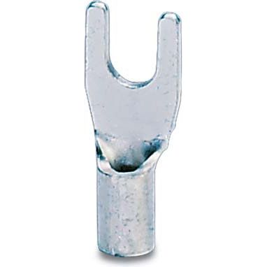 Phoenix Contact - Quetschkabelschuh für Cu-Leiter Gabelkabelschuh C-FC 1,5/M3 blank, 0,5-1qmm − 100 Stück