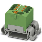 Phoenix Contact - Durchgangs-Reihenklemme Verteilerblock PTFIX10/6X4-NS35AGN − 8 Stück