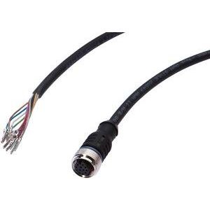 Ipf Electronic - Konfektioniertes Sensor-Aktor-Kabel Anschlussleitung, 5m, M12 VK500C25 Dose 12polig gerade