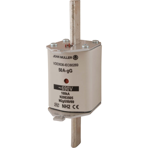Müller - Messersicherung NH-Sicherungseinsatz M2gG 250/69 690V − 3 Stück
