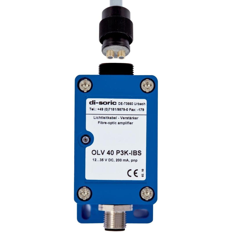 Di-soric - Lichtleitersensor/Lichtleiterverstärker Glasfaser-Lichtleiter OLV 41 P3K-IBS Verstärker, pnp