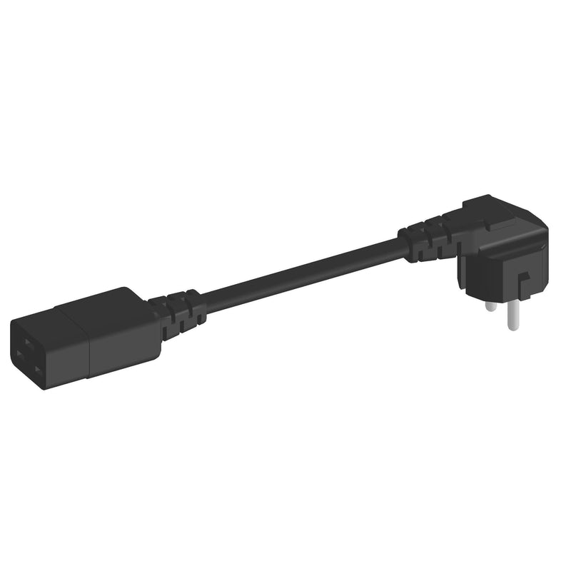 Enoc - Mehrfachsteckdose Adapterkabel 54488 C19/Schutzko