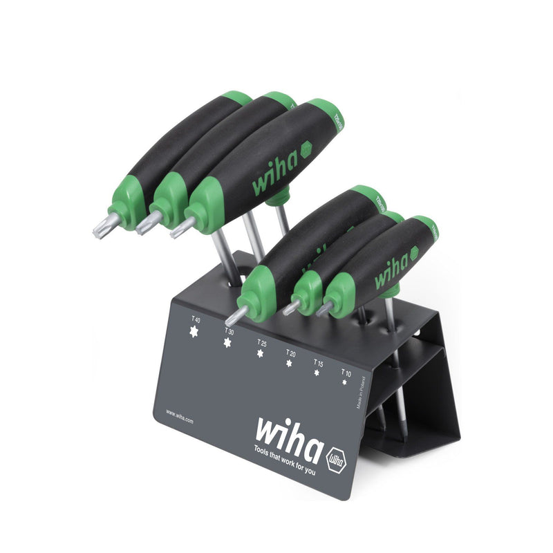 Wiha - Innensechskantschlüsselset Stiftschlüssel m.Quergriff 364DSVB-01