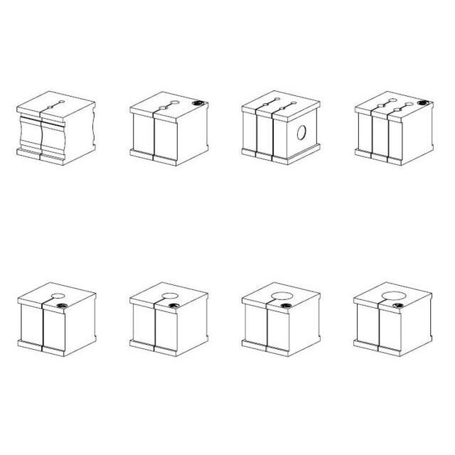Telegärtner - Kabelverschraubung Dichteinsatz 100001318 für M25, 4x d 3 mm