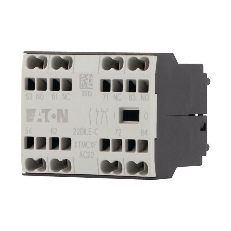 Eaton - Hilfsschalterblock Hilfsschalterbaustein 22DILE-C 2S,2Ö − 5 Stück