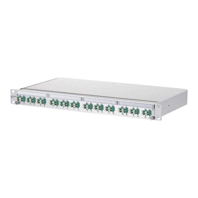 Metz Connect - Patchpanel LWL PA Patchfeld 1502207724-E VIK 24xLC-Duplex OM3