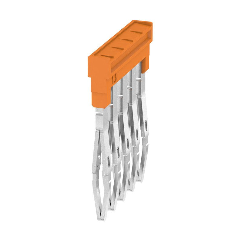 Weidmüller - Querverbinder/Brücker für Reihenklemme Querverbinder ZQV 1.5N/5 Z-Reihe − 20 Stück