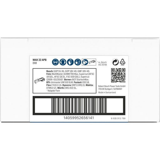 Bosch - Blatt für Oszillierer PRO MAII 32 APB Blatt für 2608669135 Multifunktionswerkze